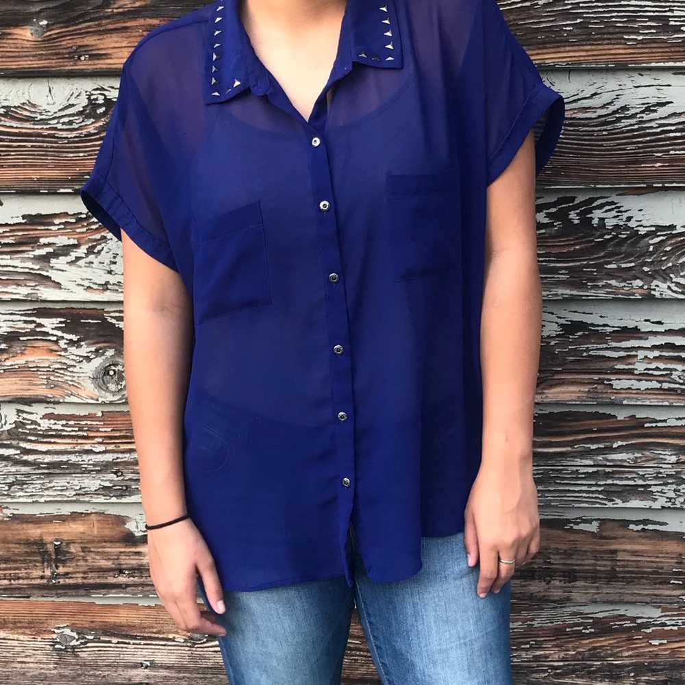 Plus size sheer tank top